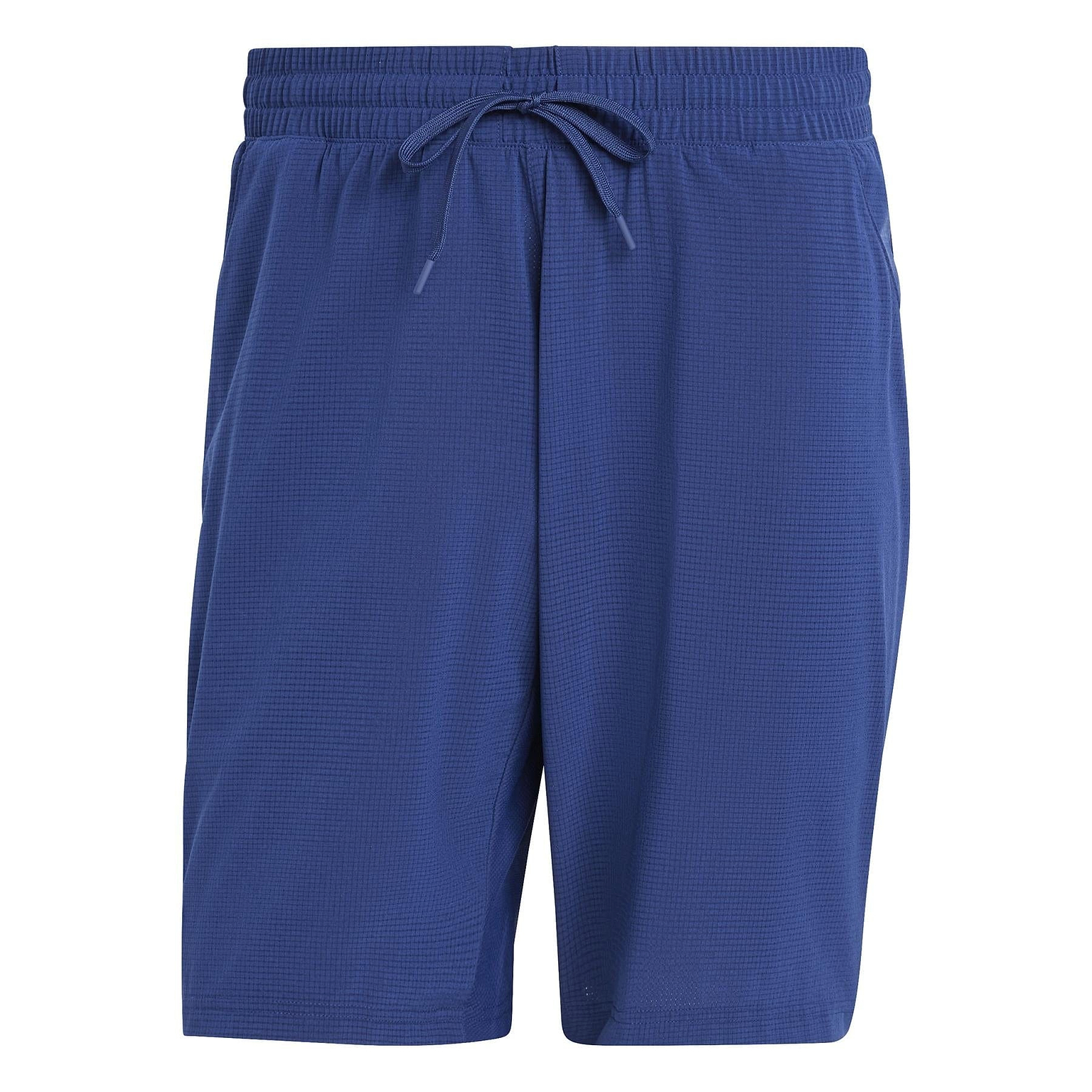 Explore the navy ADIDAS Ergo Men's Badminton Shorts, featuring a textured fabric design and drawstring waistband. With HEAT.RDY technology to keep you cool on the court, these eco-friendly shorts are made from recycled materials. Brand: adidas.