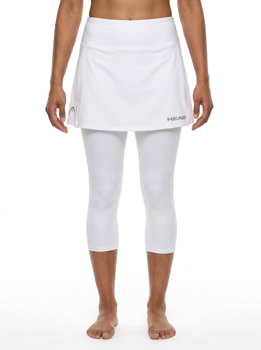 3/4 Tights Badminton Skort — On Model - Lower Body | Generated by Modelize