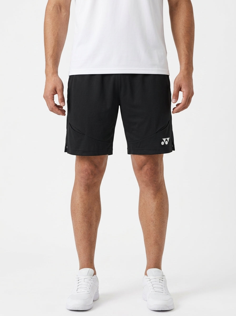 Athletic badminton shorts — On Model - Lower Body | Generated by Modelize