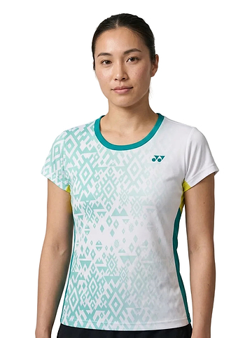 Badminton T-shirt — On Model - Upper Body | Generated by Modelize