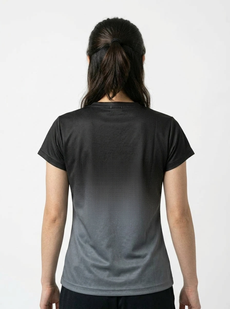 Athletic T-shirt — On Model - Upper Body Back | Generated by Modelize