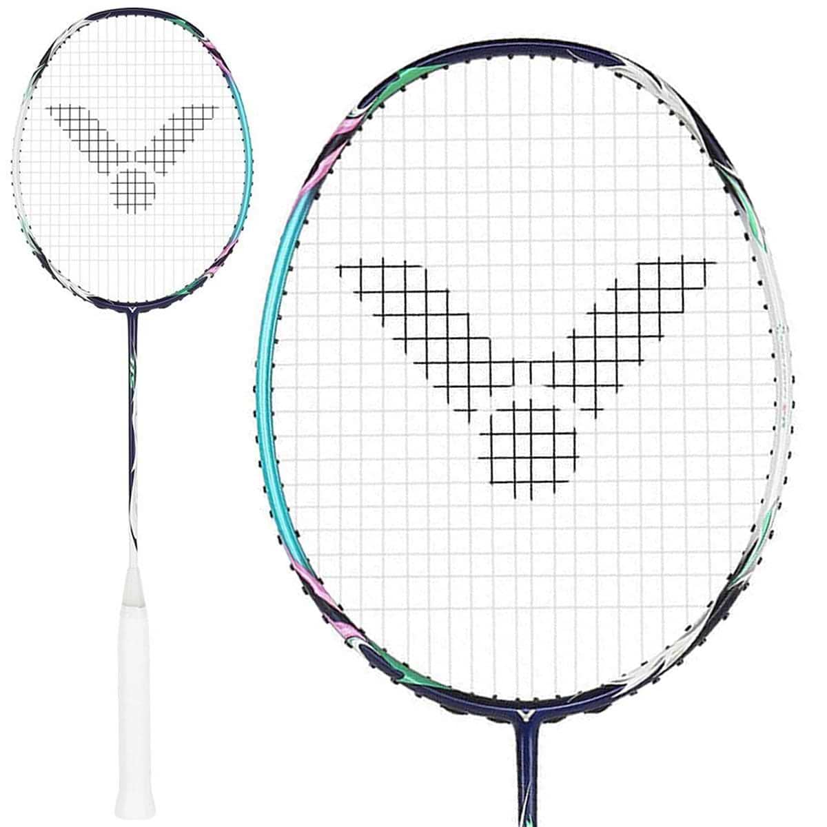 Victor Auraspeed HS B Badminton Racket - Blue — Badminton HQ