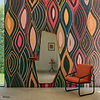 Arabesque wallpaper-Elitis-Selected-Wallpapers-Interiors