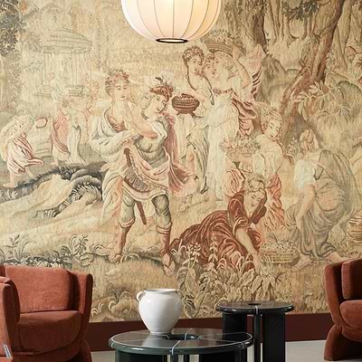 Récolte des Fleurs Tapete-Arte-Selected Wallpapers-Interiors