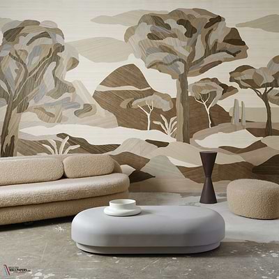 Under the Sycamore Tree Tapete-Arte-Selected-Wallpapers-Interiors