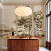 Damaskus View behang in Coffee van Coordonne — interieur