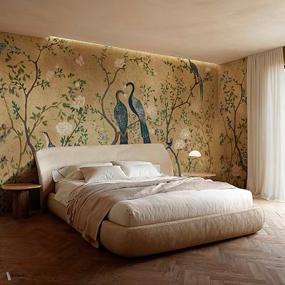 Edo Metallics wallpaper by Coordonne