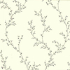 Milton Tapete in Silver van 1838 wallcoverings