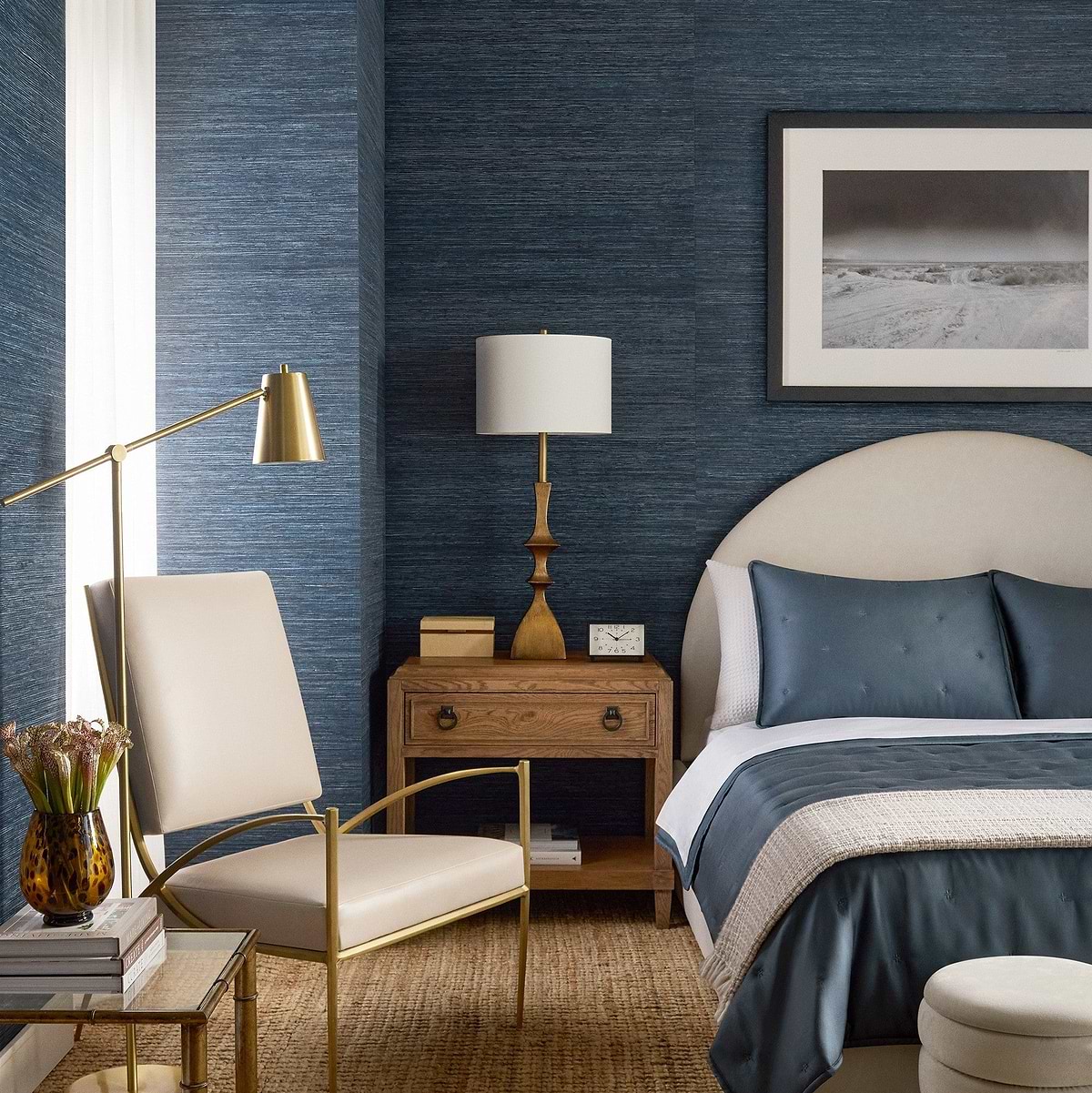 Grasscloth Resource 7 wallpaper collection van Thibaut — Natuurlijke texturen in paintijnde elegantie