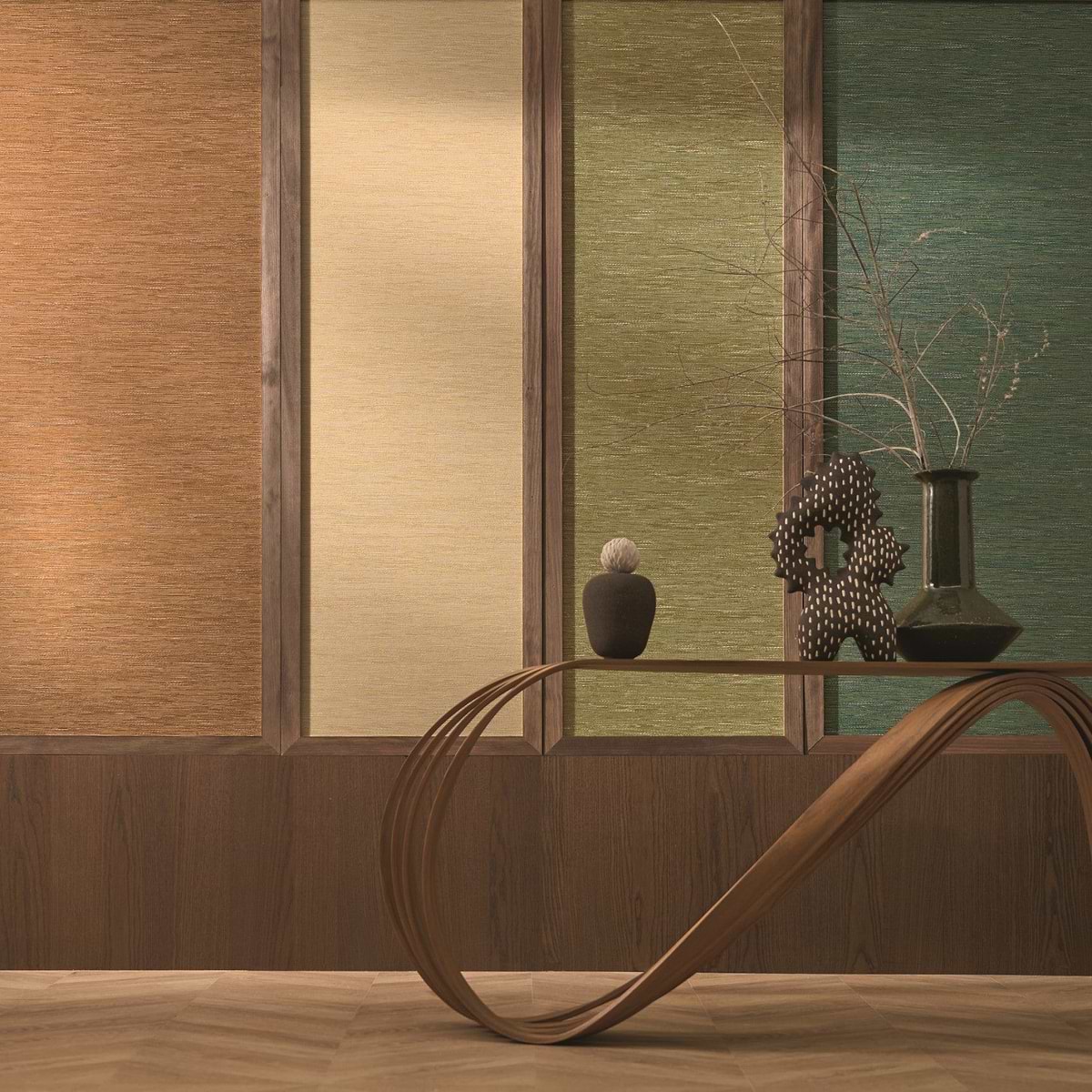 Le Jacquard wallpaper collection Casamance