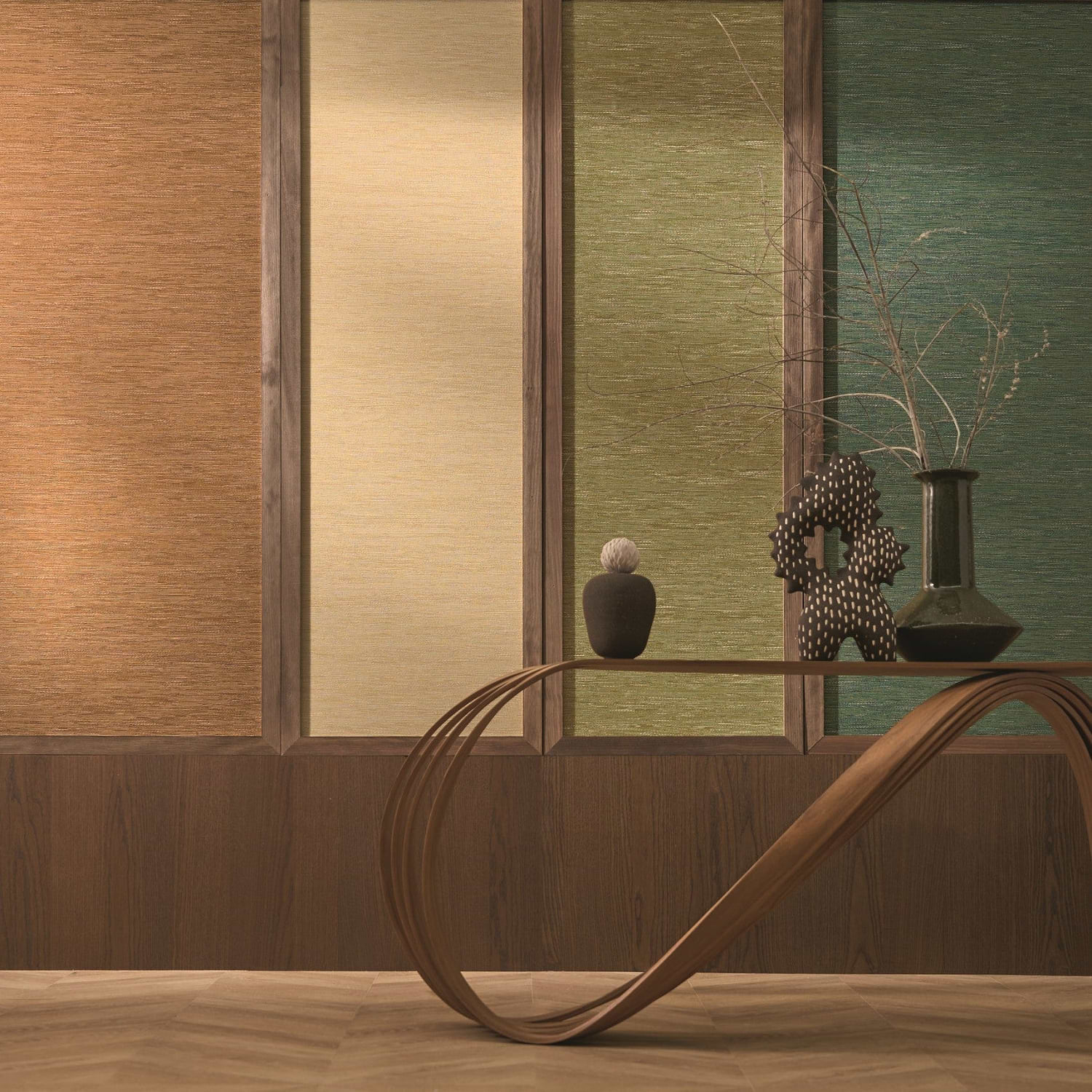 Le Jacquard wallpaper collection Casamance