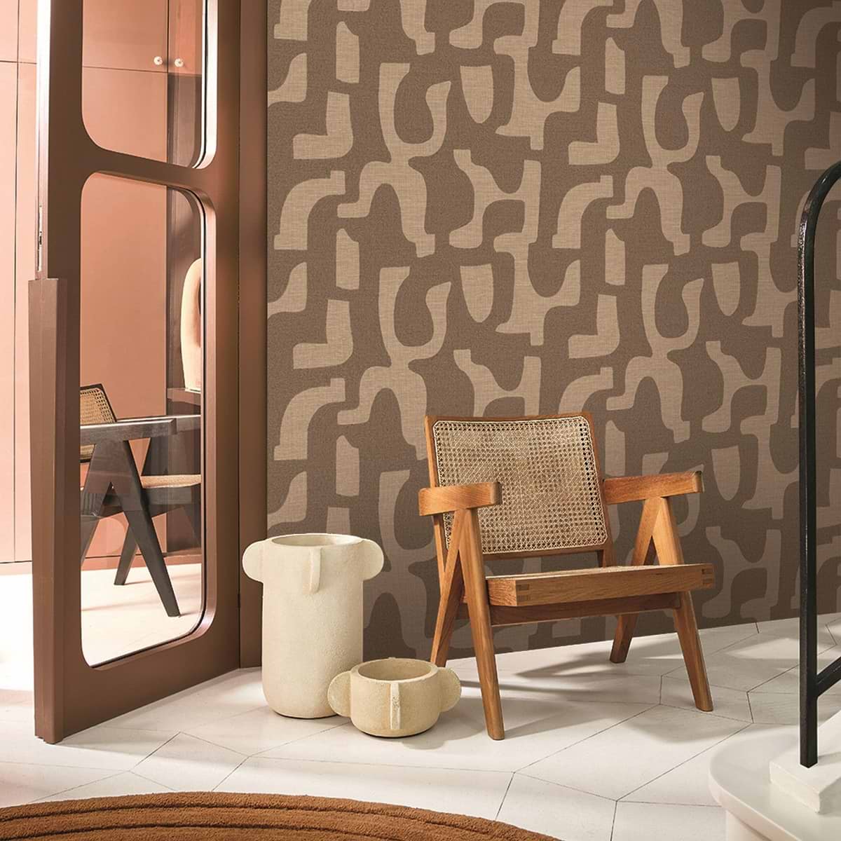 Le Lin 3 wallpaper collection Casamance-Selected Wallpapers-Interiors