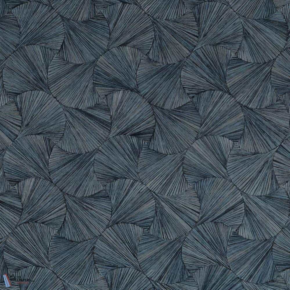 Luxus Blauw Tapete: Elegantie und Diepte für Jouw Interieur