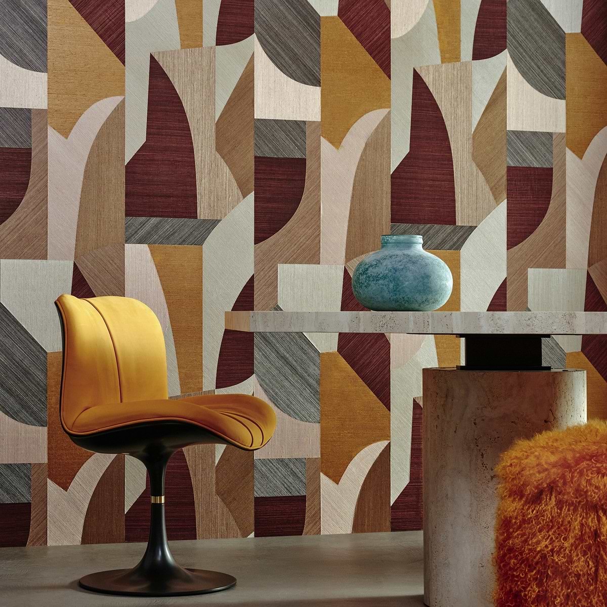 Marqueterie wallpaper collection Arte