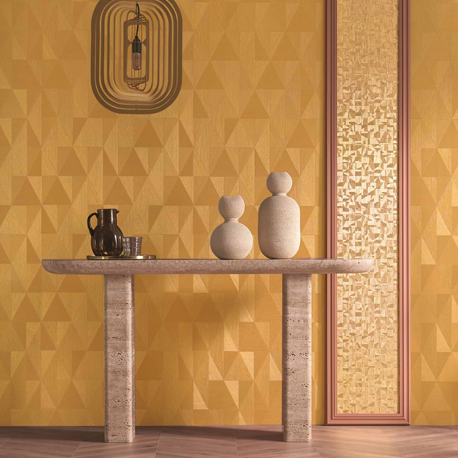 Metal wallpaper collection Casamance