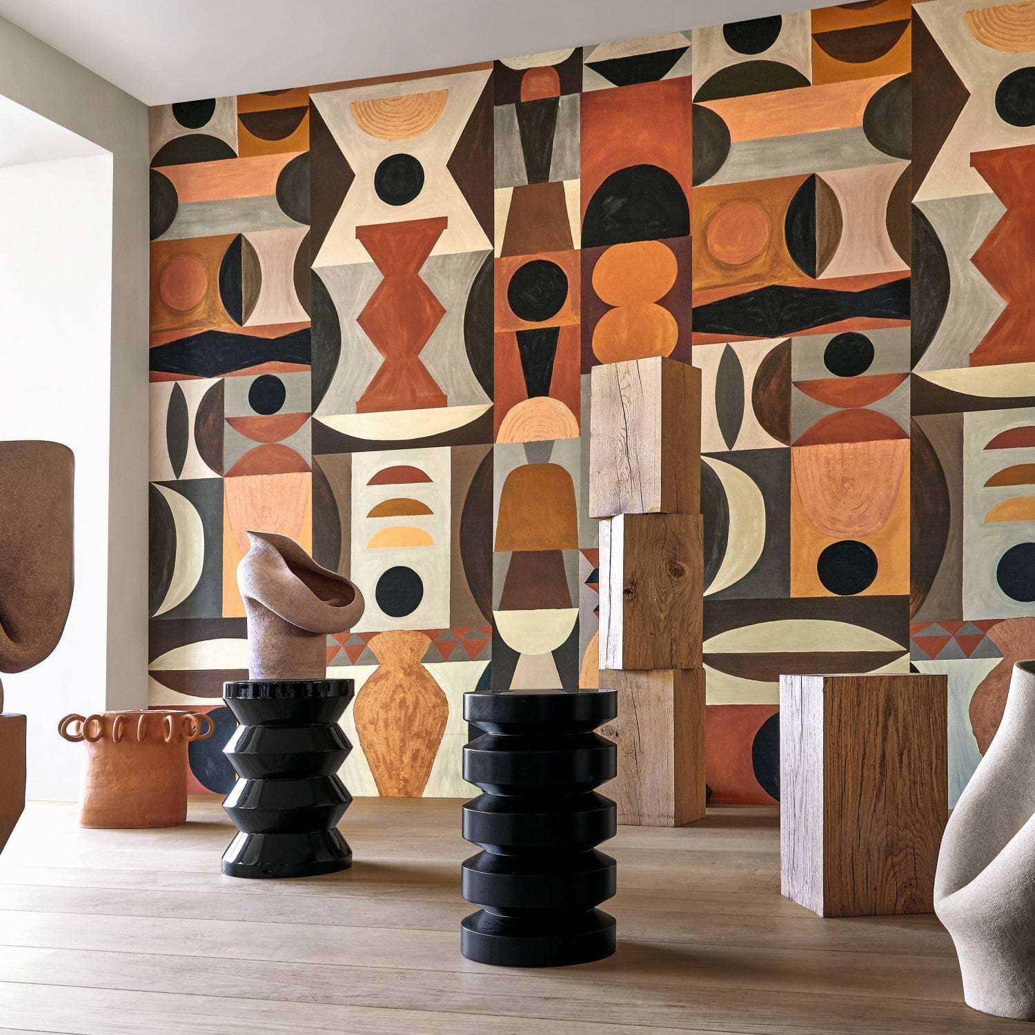 L'Atelier wallpaper collection Casamance