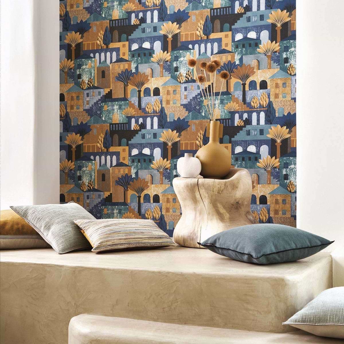 Aventura wallpaper collection Casamance Monterosso wallpaper