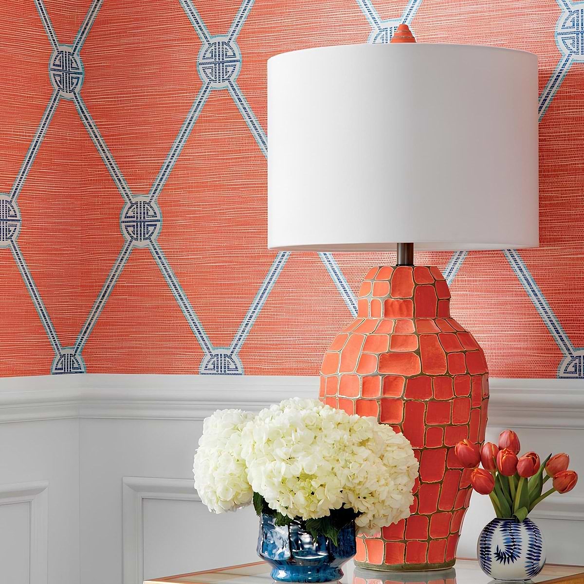 Pavilion wallpaper collection Thibaut