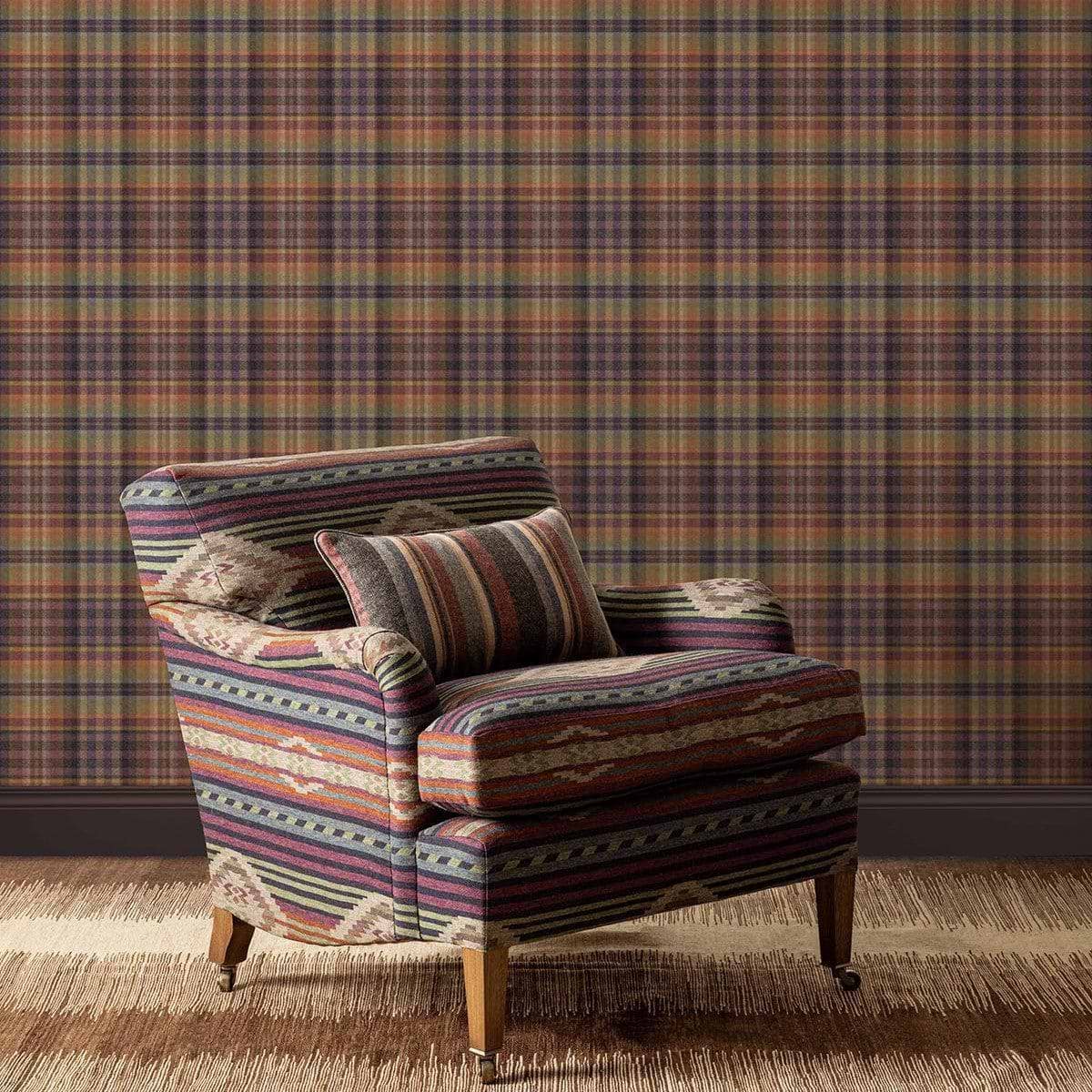 Mulberry wallpaper-Selected Wallpapers & Interiors