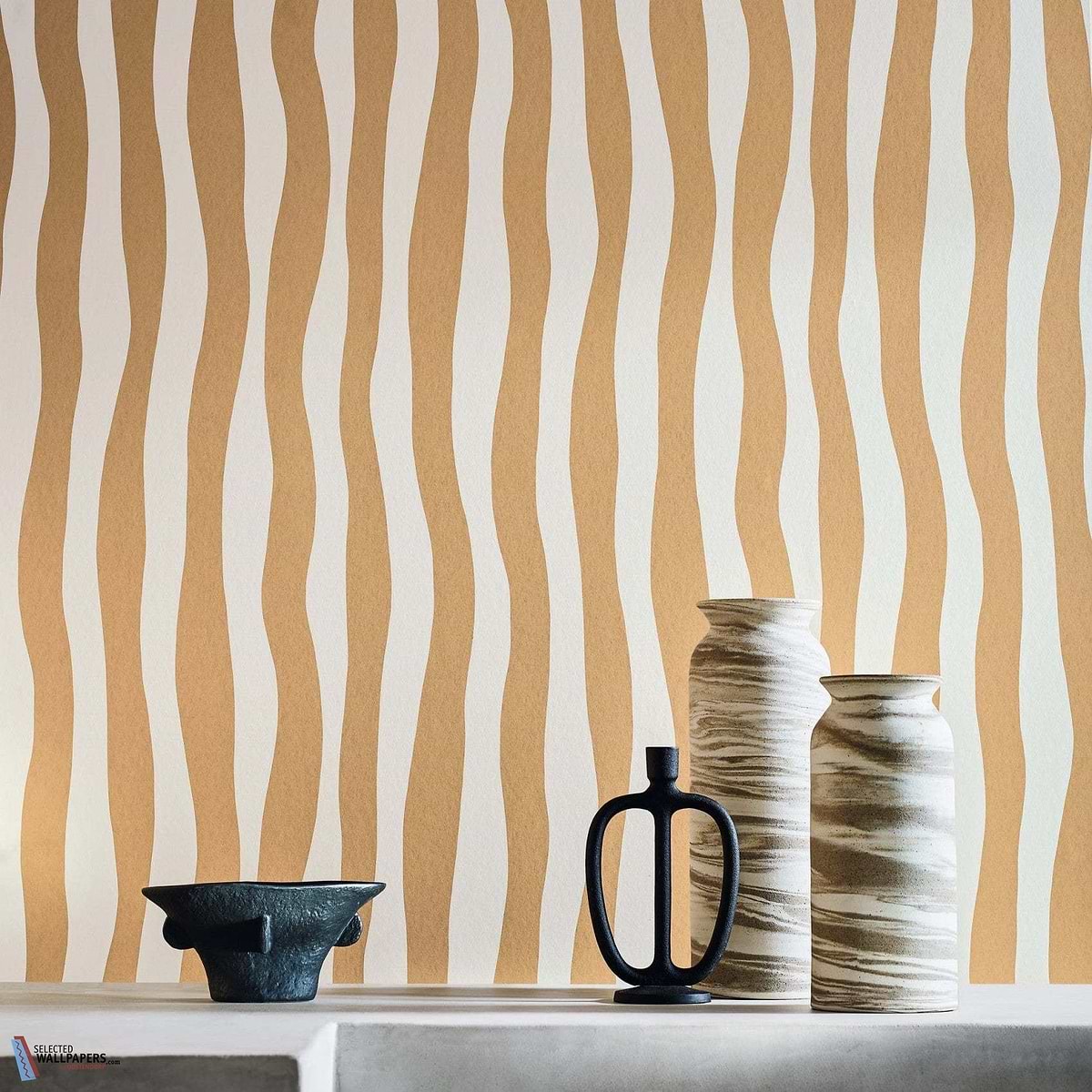 L'Ile aux Oiseaux wallpaper collection Casamance Sundae wallpaper
