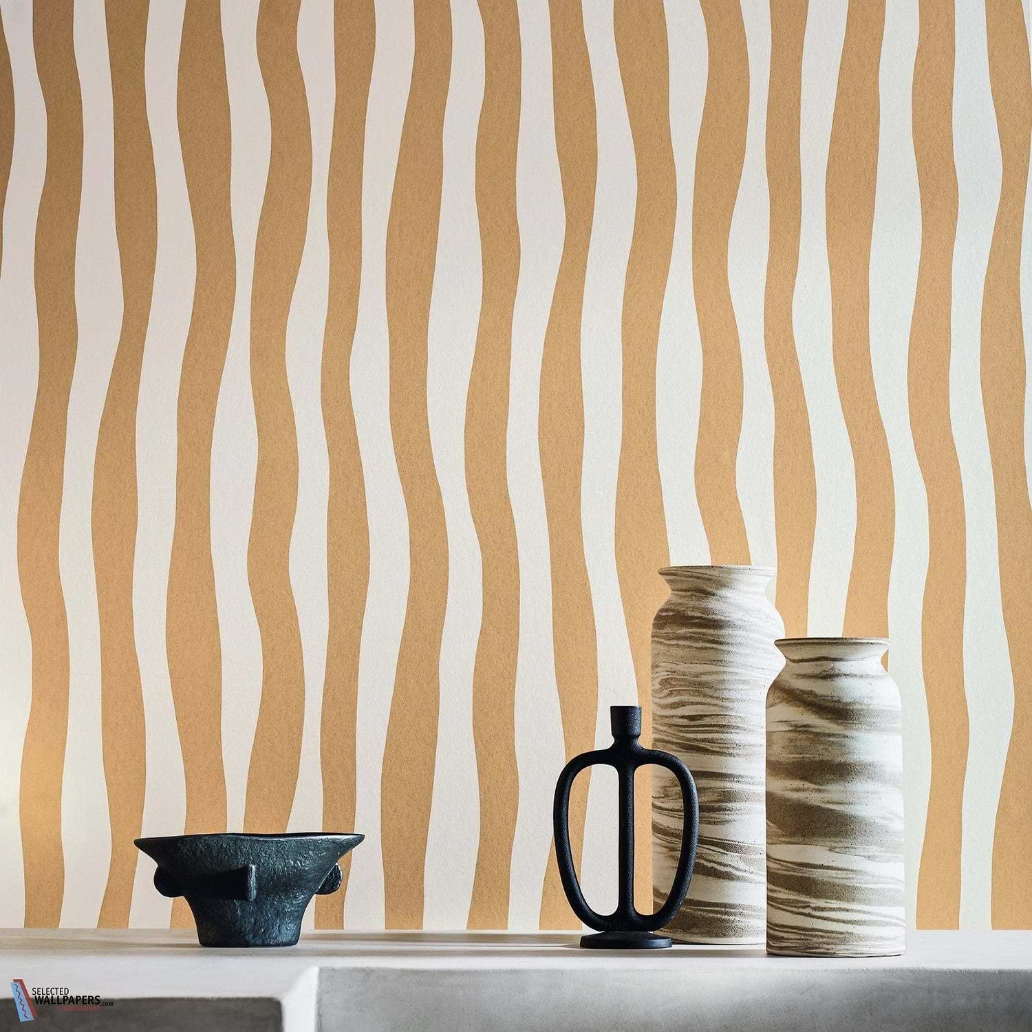 L'Ile aux Oiseaux wallpaper collection Casamance Sundae wallpaper
