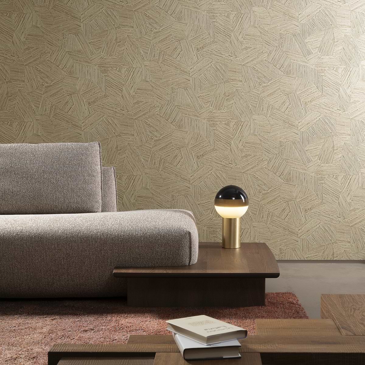 Arte Textura Ignis Wallpaper: Verrassende Texturen in Hoogwaardig Vinyl