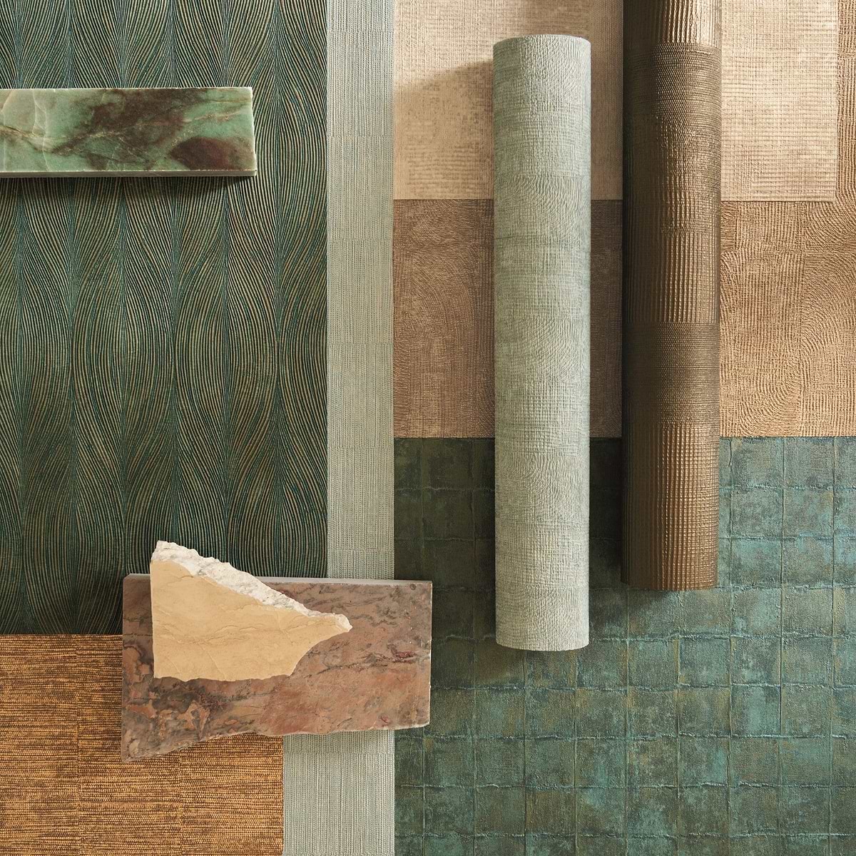 Texture Cerame wallpaper collection Casamance