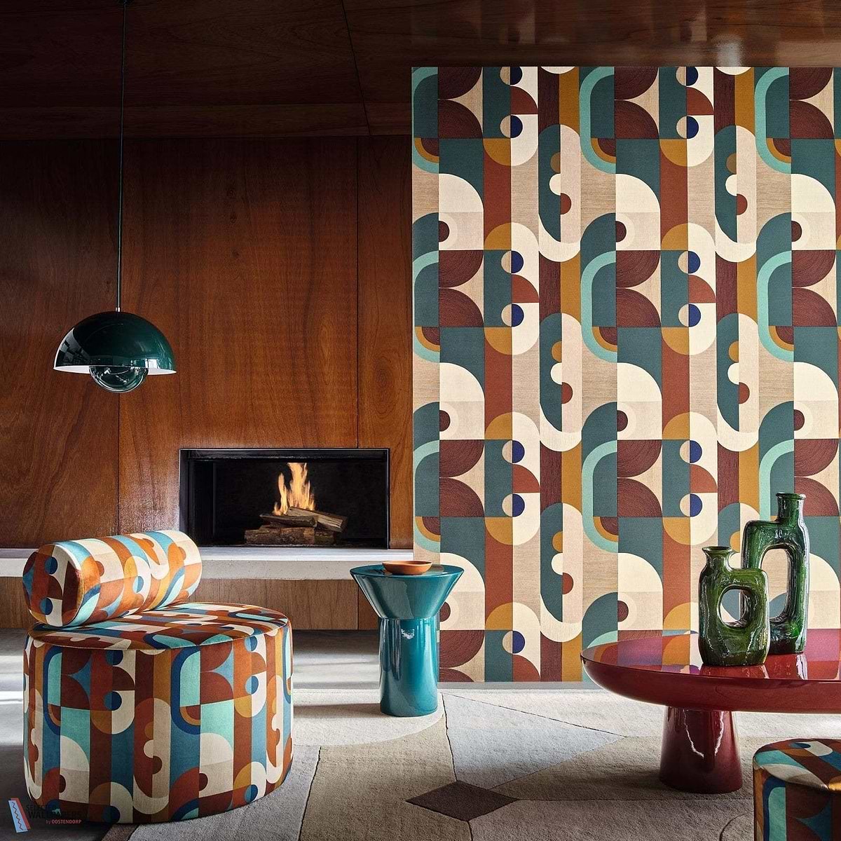 Mouvements wallpaper collection Casamance Vassily wallpaper