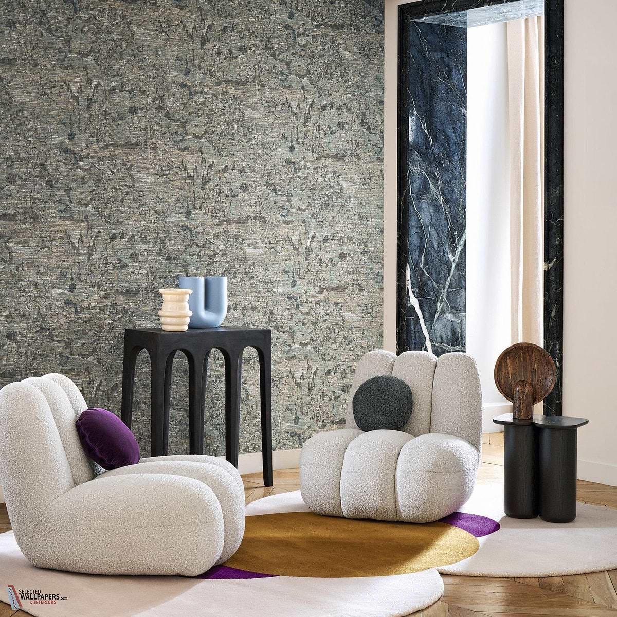 Manufactura wallpaper collection Casamance-Selected Wallpapers-Interiors