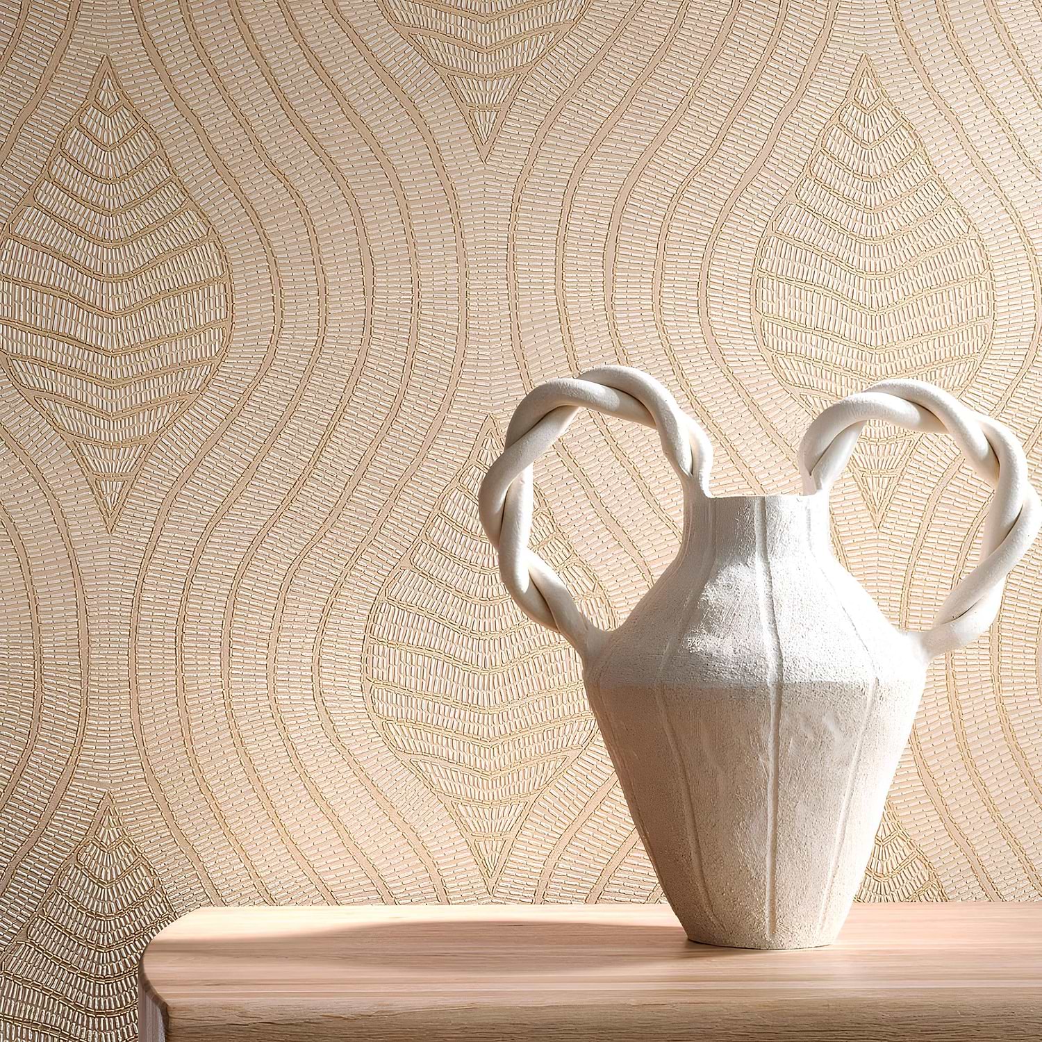 Broderies wallpaper collection Casamance