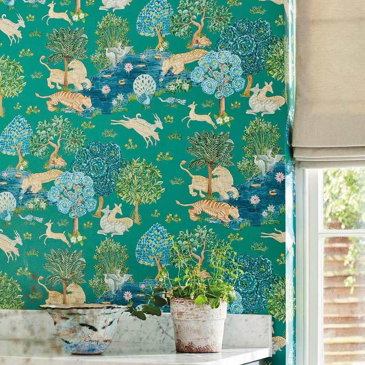 Caspian wallpaper collection Sanderson