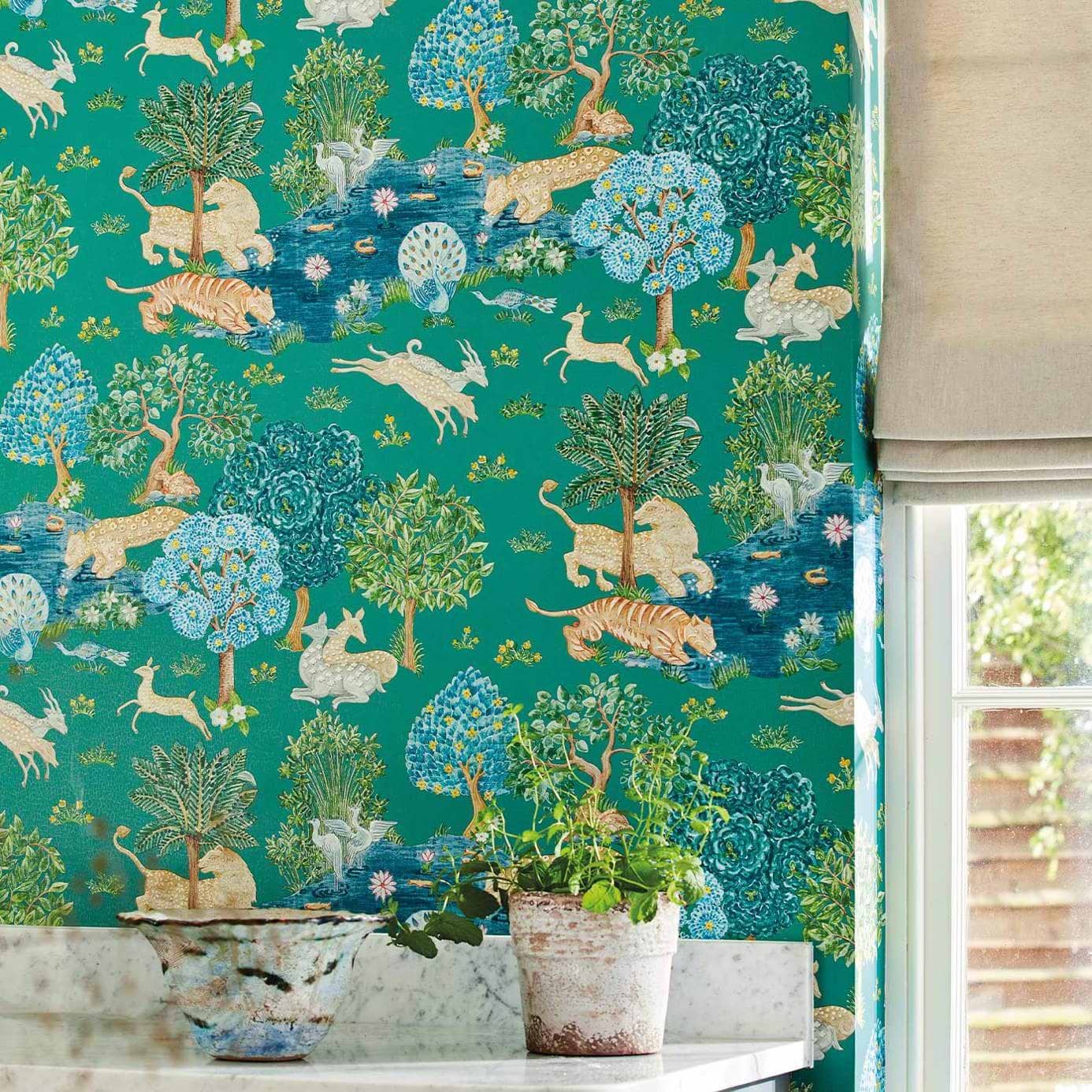 Caspian wallpaper collection Sanderson