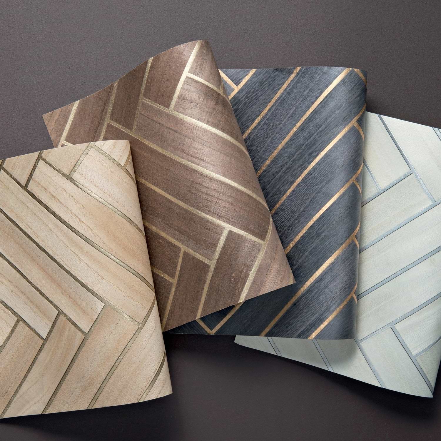 Wood Wallcovering wallpaper collection CMO Paris