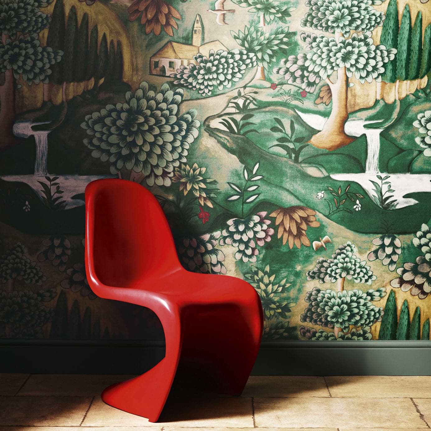 Cotswold Manor behangcollectie Zoffany-Selected Wallpapers-Interiors