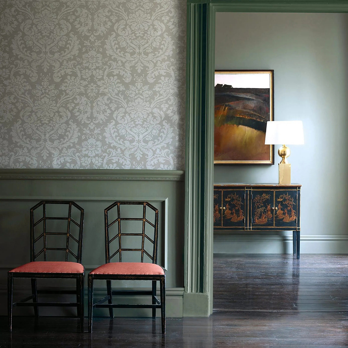 Damask - The Alchemy of Colour Wallpaper behangcollectie Zoffany