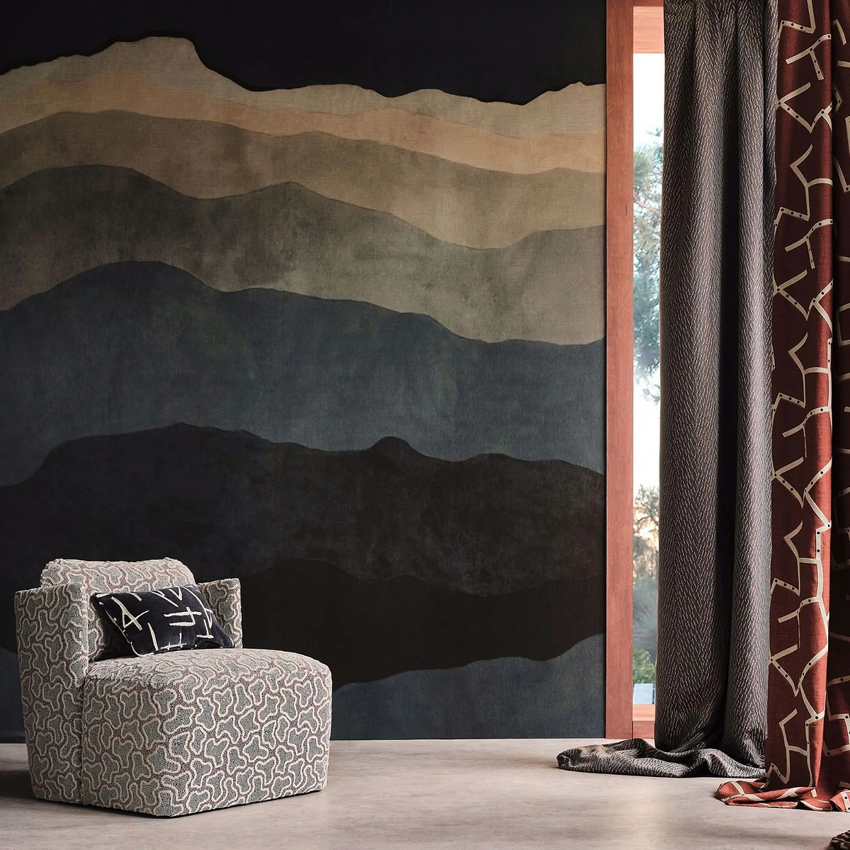 Defined Momentum wallpaper collection Harlequin