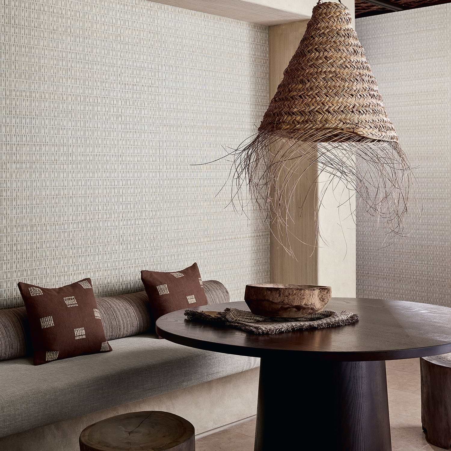 Grasscloth Prints wallpaper collection Mark Alexander