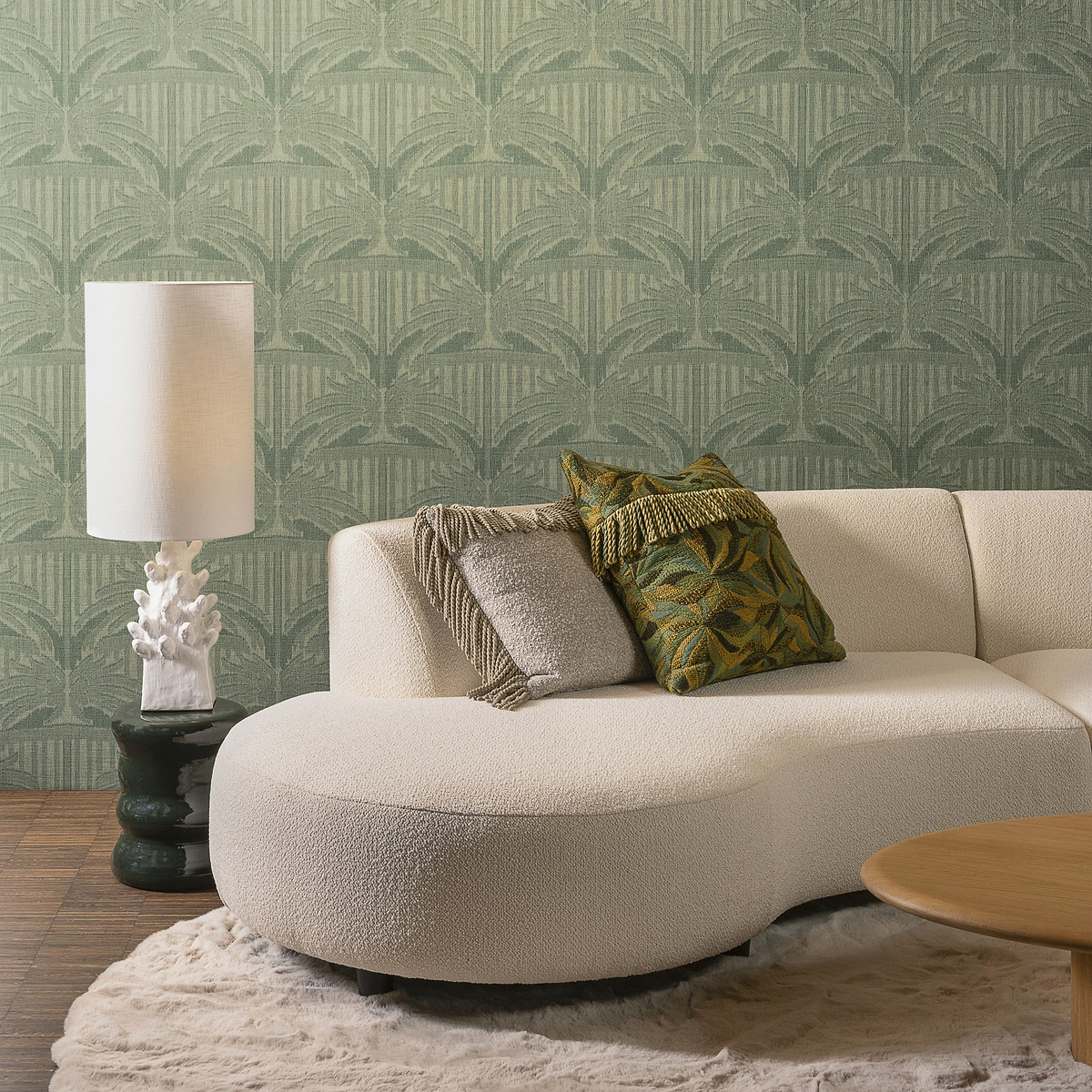Indienne wallpaper collection van Arte: een ode aan linnen and de vurige Indiase zomer