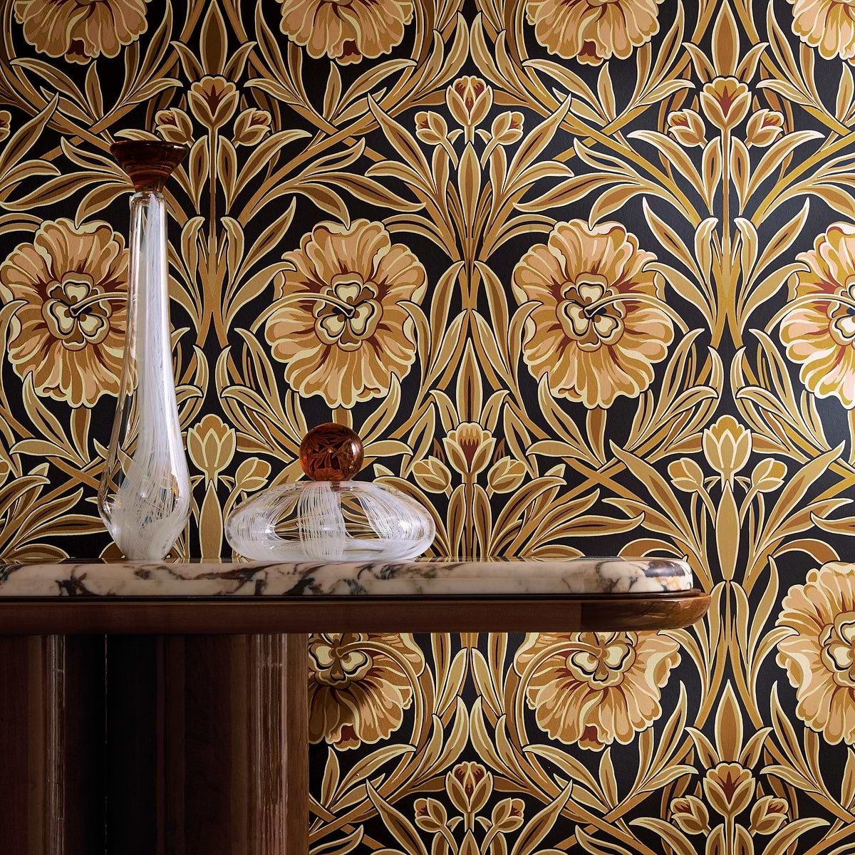 Isadora wallpaper collection van Casamance: Parijs in de roaring twenties op je muur