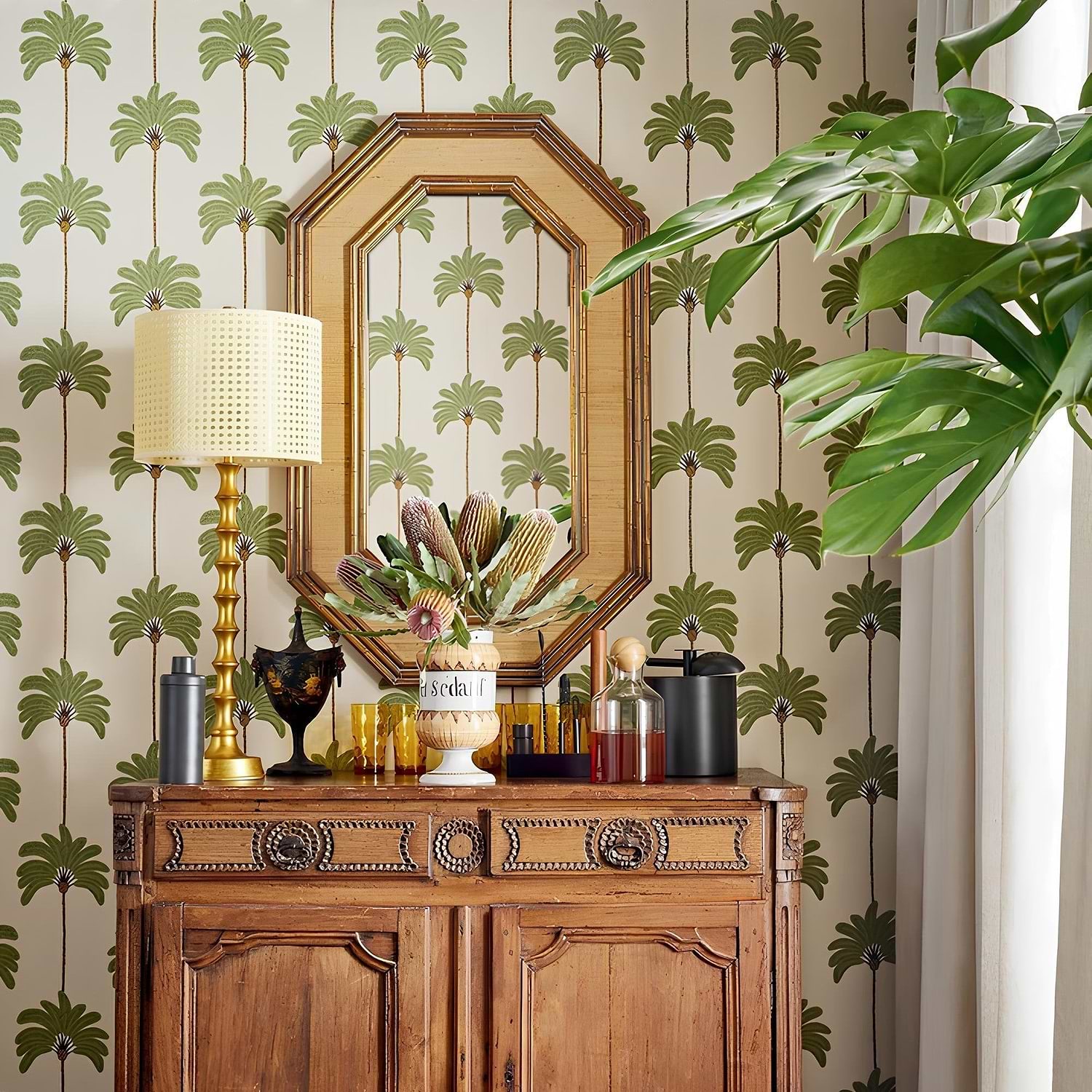 Palm Grove wallpaper collection Thibaut