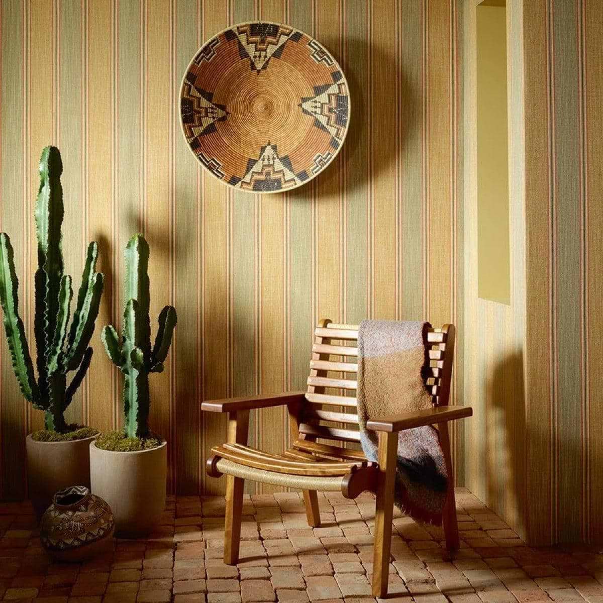 Paralleles I wallpaper collection Pierre Frey-Selected Wallpapers-Interiors