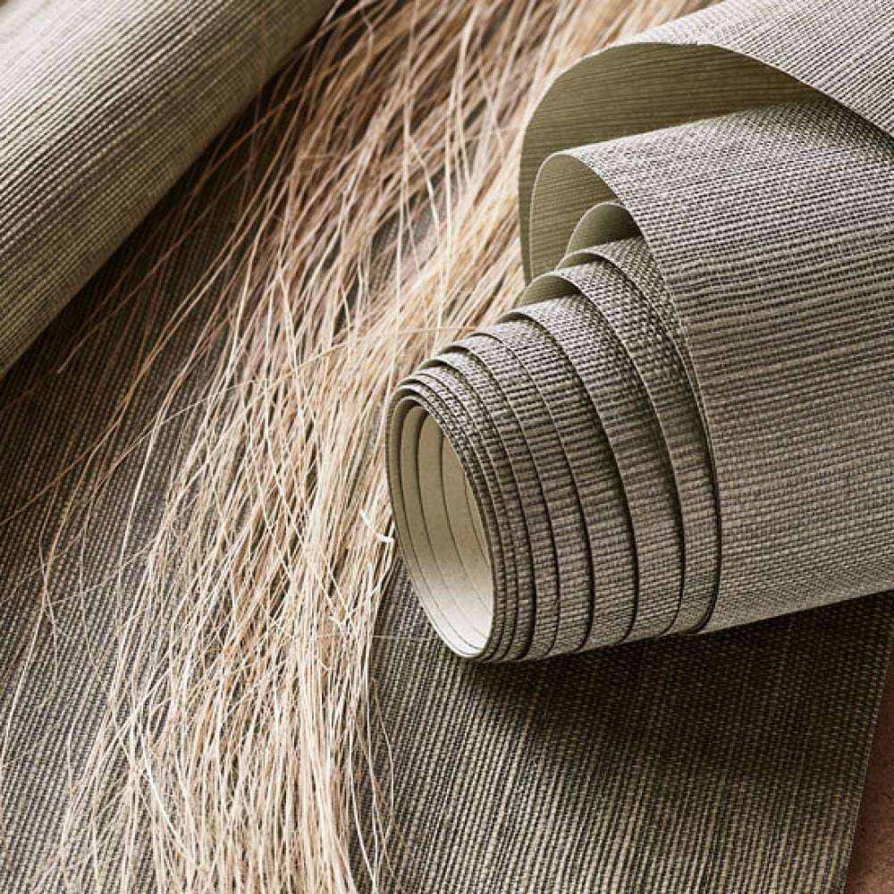 Grasweefsel Wallpaper: naturelijke luxury for your interieur