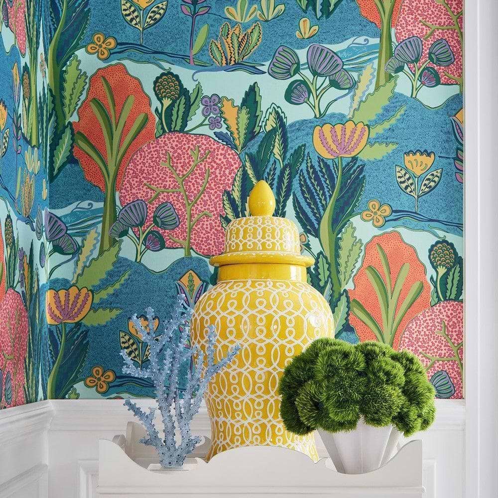 Wanderlust wallpaper collection Thibaut-Selected Wallpapers-Interiors