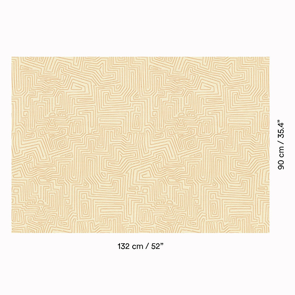 Lost in Nazca Wall wallpaper-Wallpaper-Dedar-Selected Wallpapers & Interiors