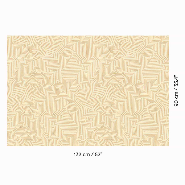 Lost in Nazca Wall wallpaper-Wallpaper-Dedar-Selected Wallpapers & Interiors