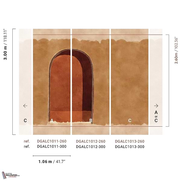 Alcove Tapete-Masureel-Selected-Wallpapers-Interiors