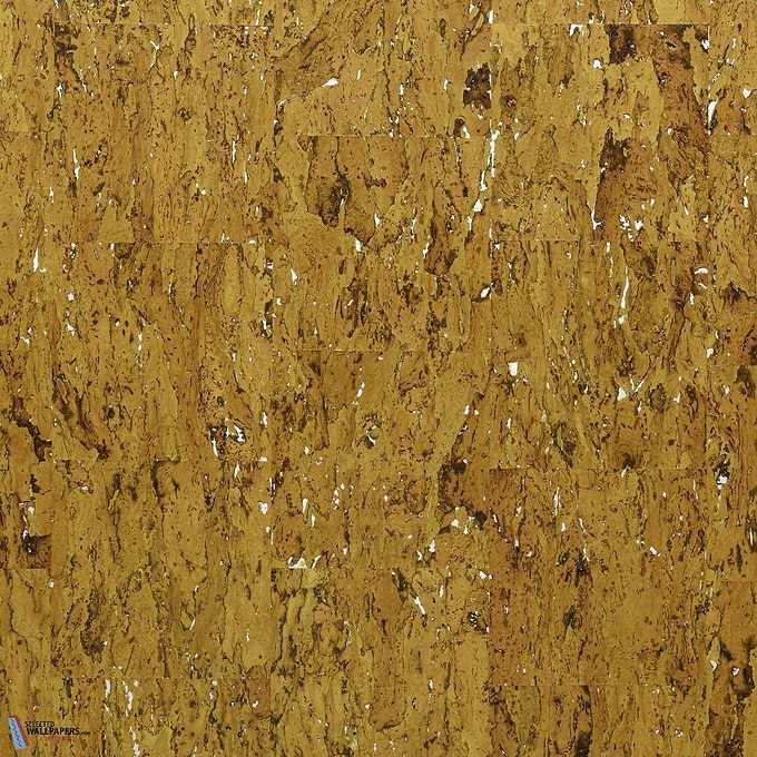 Alentejo Cork-Arte-behang-Saffron Yellow-Meter (M1)-Selected Wallpapers