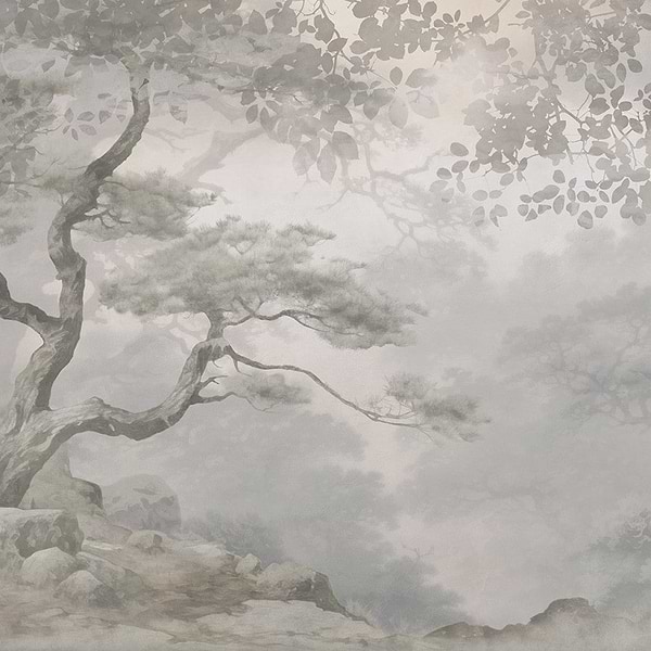 Alexander-Tecnografica-wallpaper-Grey-Fabric Vinyl-Selected-Wallpapers-Interiors