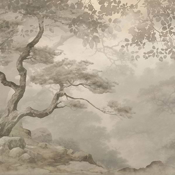 Alexander-Tecnografica-wallpaper-Sepia-Fabric Vinyl-Selected-Wallpapers-Interiors