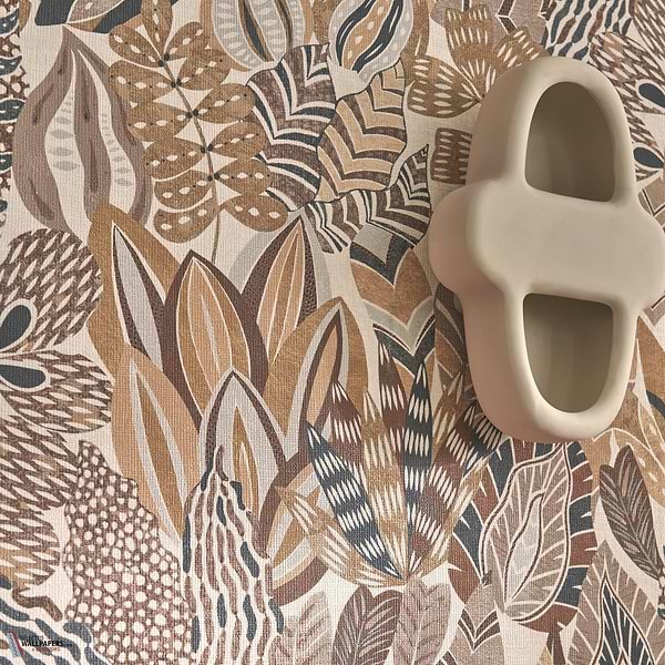 Alfabia Tapete-Casamance-Selected-Wallpapers-Interiors